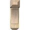 Ekena Millwork Thorton Craftsman Rough Sawn Bracket w/ Offset Brace, Douglas Fir, 8"W x 18"D x 26"H BKT0806X18X26THR04RDF - alternate 3